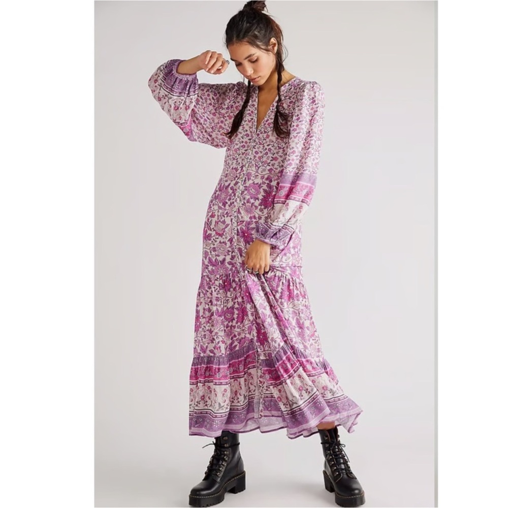 NWT Spell 🌸 Mossy 🌸Button Through Gown 🌸 - Picture 7 of 16